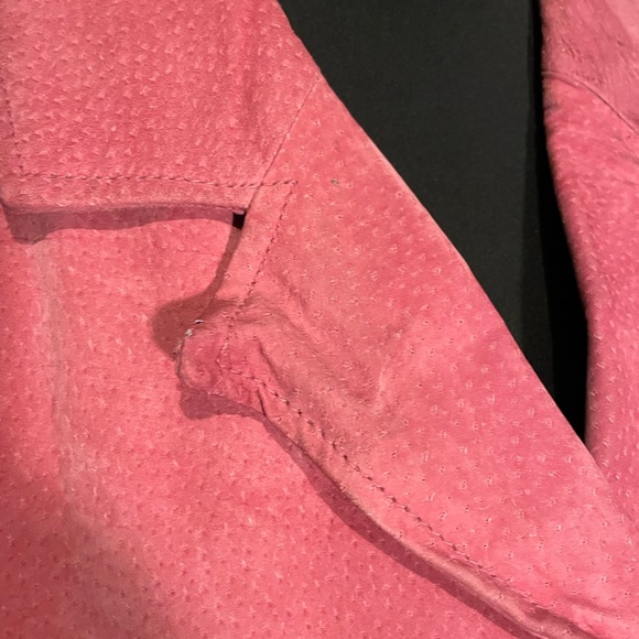 HYPO ACTIVE PINK LEATHER JACKET. - Picture 3 of 9